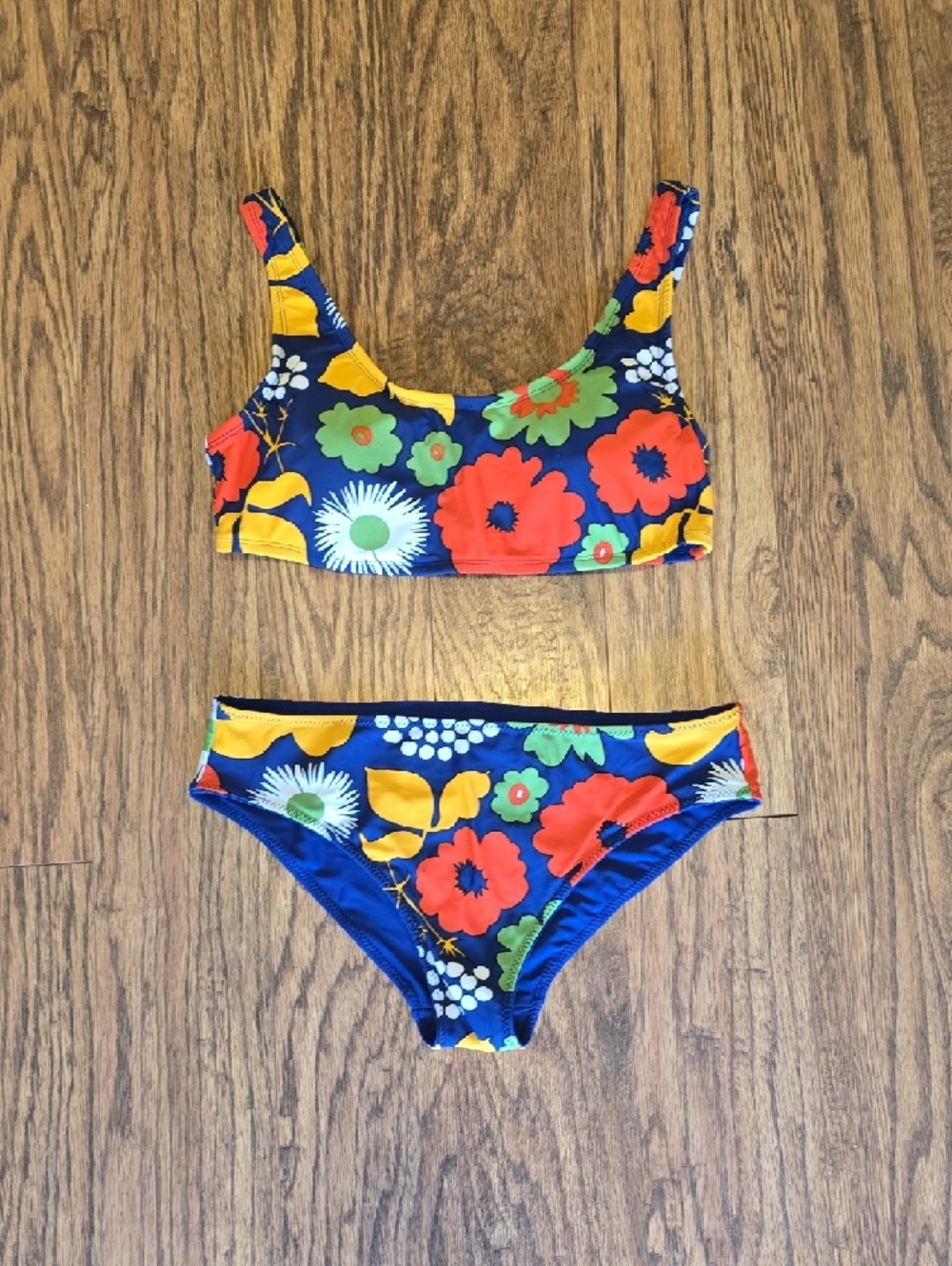 Marimekko For Target Floral Bikini EUC - Women's Size L - Picture 2 of 7
